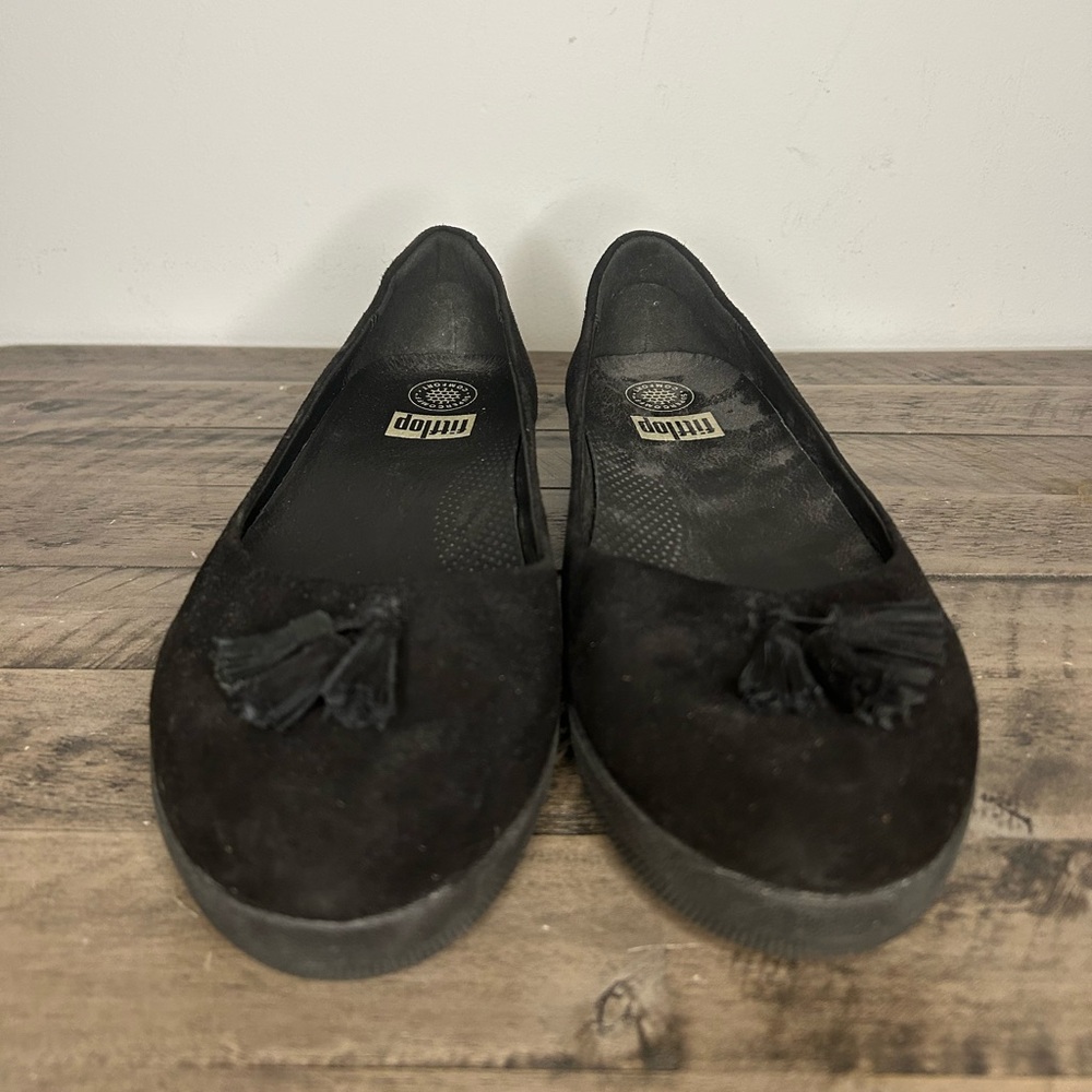 Fitflop Moccasin Flats with Tassel Details